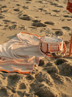 Beach Towel, Riviera Pink