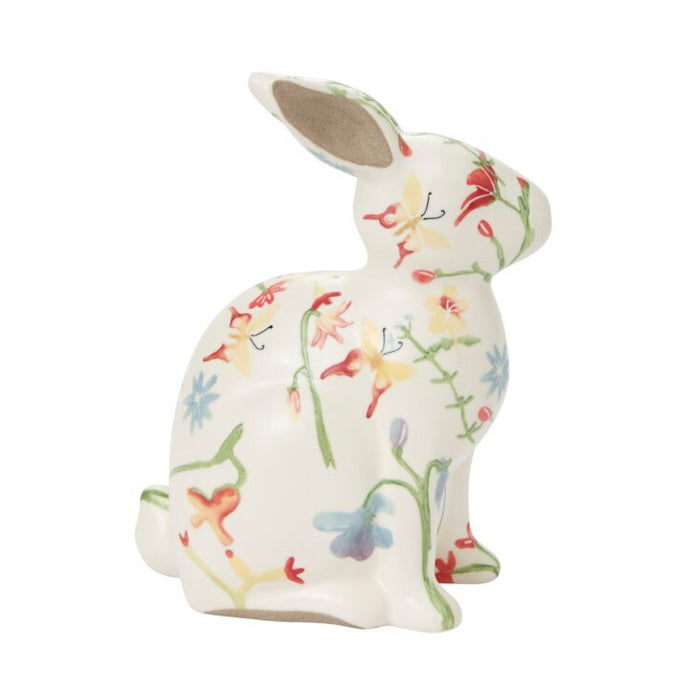 Flower Fields Bunny Figurine, 8.75"