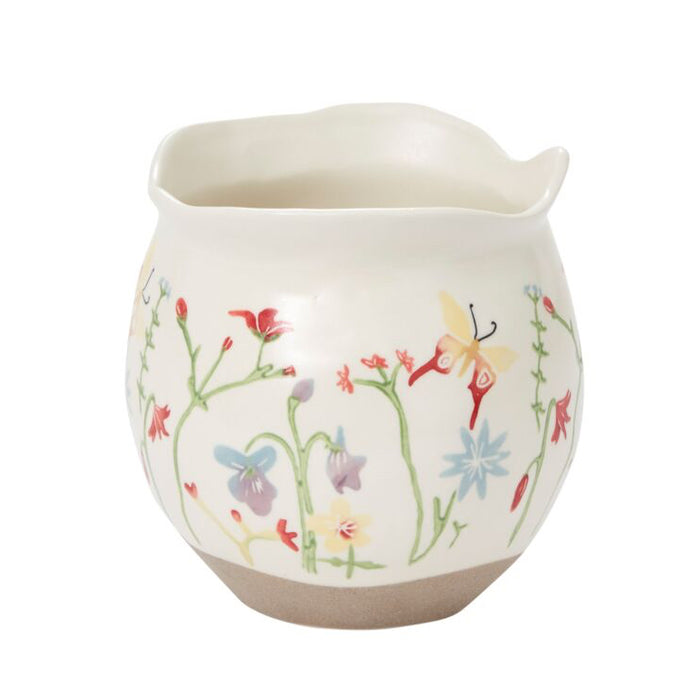 Flower Fields Pot, 5.5"x 5.75"