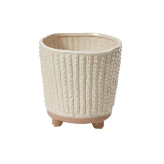 Elias Footed Pot, 7" x 7.25"