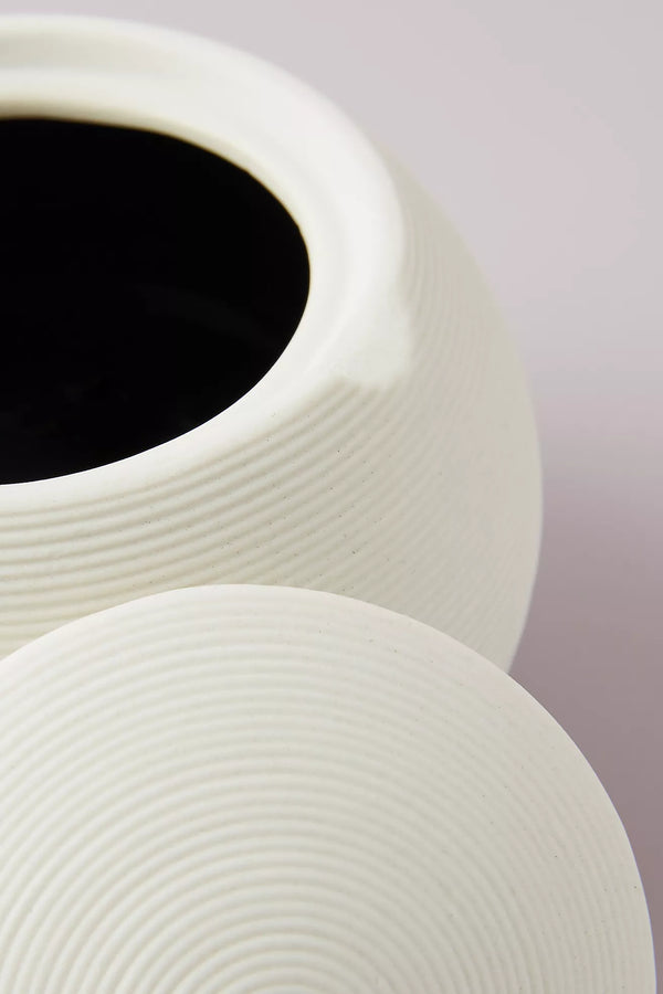 Fillmore Bathroom Cotton Jar