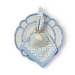 S/4 Coral Reef Block Print Cloth Napkins