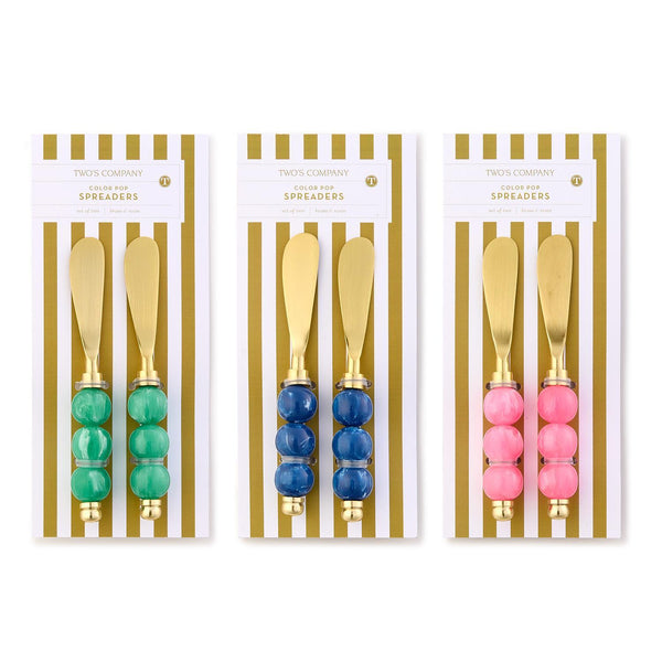 S/2 Color Pop Spreader, 3 Colors