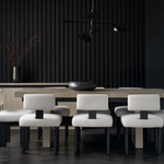 Luis Extendable Dining Table, 82.75" - 110.25"W x 39.5"D x 30"H