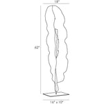 Dugan Floor Sculpture, 62"H