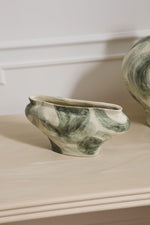 Thallow Vase - Green, 6.25"H