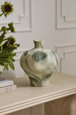 Thallow Vase - Green, 14"H