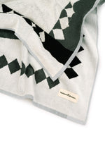Beach Towel, Green Diamond