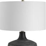 Graphite Table Lamp, 25"H