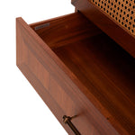 Melrose Cocktail Cabinet, Satin Walnut