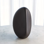 River Stone Vase, Black, Small