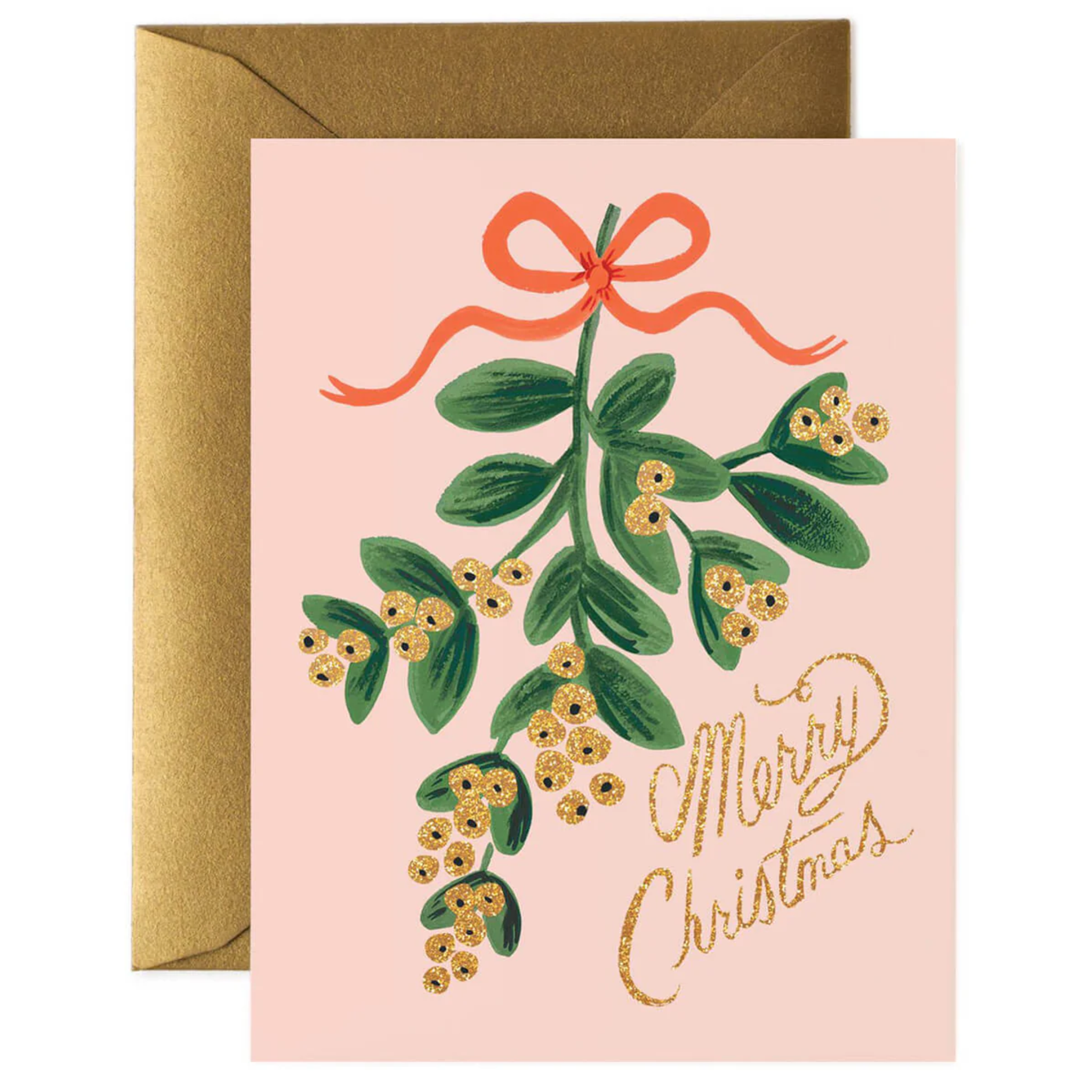 Mistletoe Christmas, Greeting Card