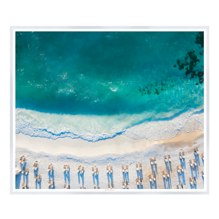 Marble Beach, 41" x 35"