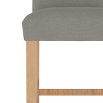 Emma Counter Stool, Grey Linen