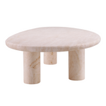 Prelude Coffee Table, Travertine