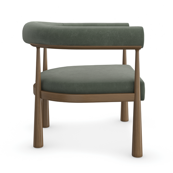 Bali Accent Chair, Sage Green Velvet