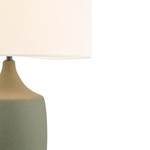 Sayer 28" Table Lamp - Sage Stoneware