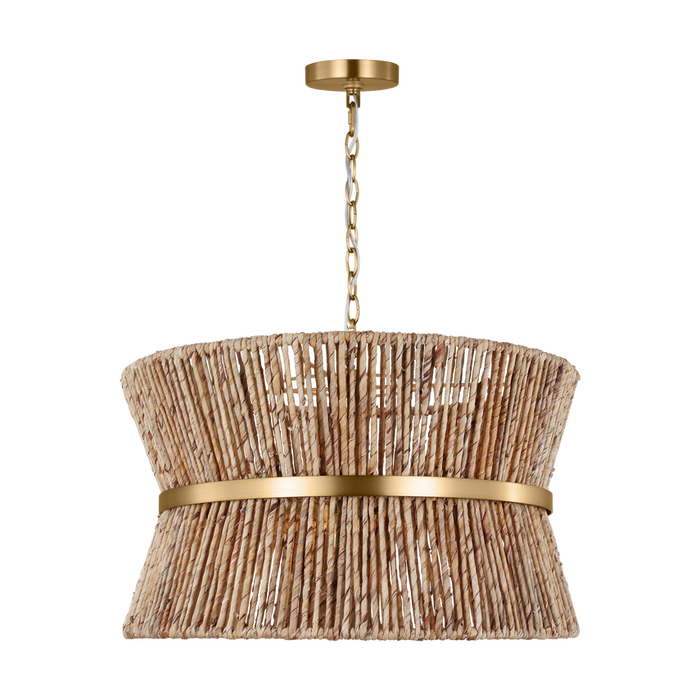 Thurlo Medium Hanging Shade, Satin Brass