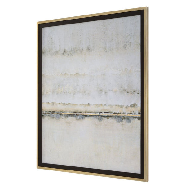 Gilded Horizon Framed Print, 33"W x 39"H
