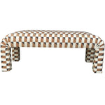 Hazel Bench, Cadet Nutmeg, 48”W x 21”D x 18”H