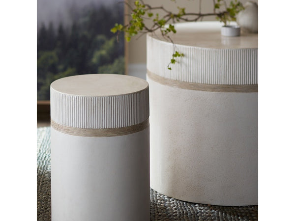 Cienaga Side Table, 13"Dia x 18.75"H