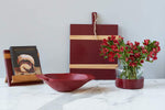 Merlot Rectangle Mod Charcuterie Board, Medium
