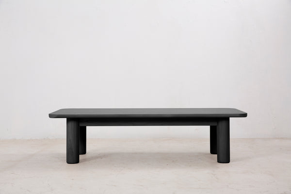 Arc 60" Coffee Table, Black