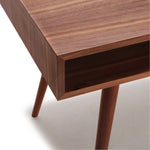 Huntington Desk, Walnut, 47.5"W x 29.5"H x 23.75"D