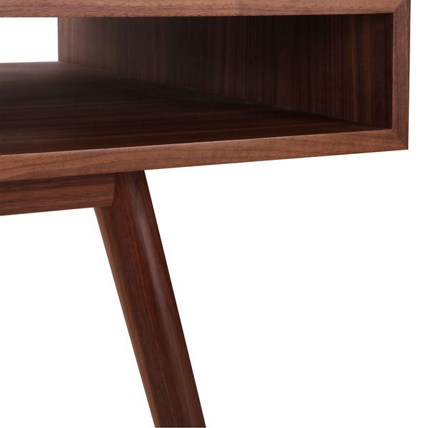 Huntington Desk, Walnut, 47.5"W x 29.5"H x 23.75"D