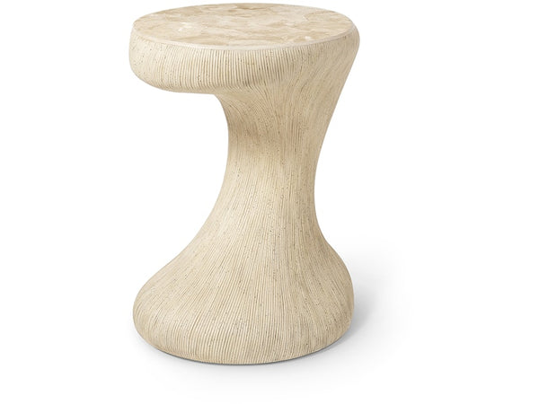 Micah Outdoor Side Table, 19"W x 15"D x 22"H