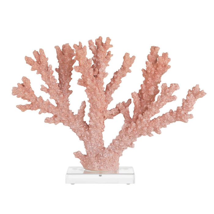 Fire Large Coral, 10"H x 13.25"W x 3.25"D