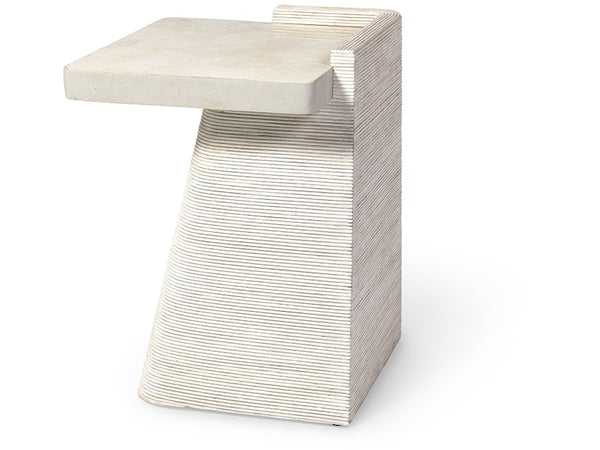 Landry Side Table, 18"W x 16"D x 22"H