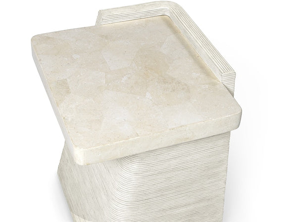 Landry Side Table, 18"W x 16"D x 22"H