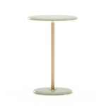 Tension Wood Top Spot Table, 15"Dia