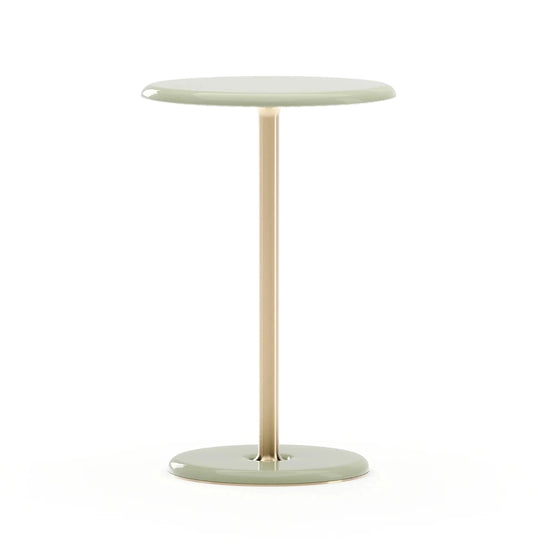 Tension Wood Top Spot Table, 15"Dia