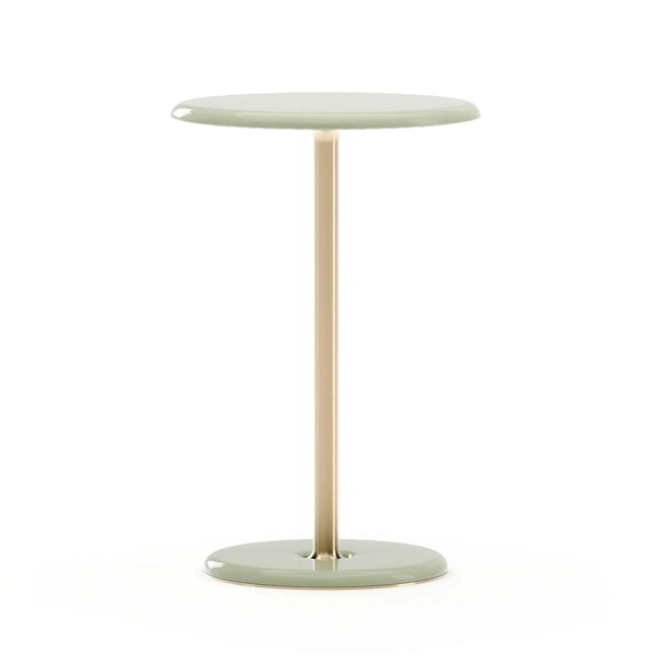 Tension Wood Top Spot Table, 15"Dia