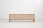 Crest 80" Media Cabinet, Nude