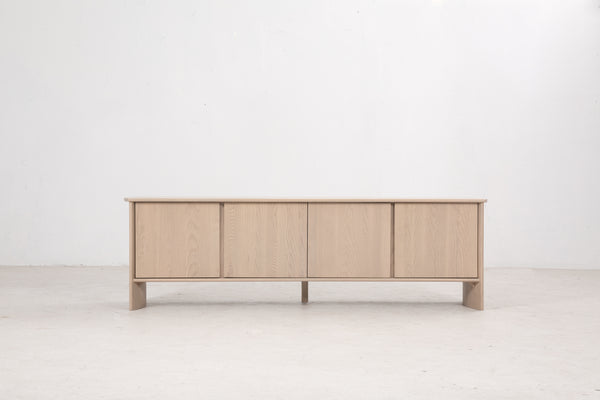 Crest 80" Media Cabinet, Nude