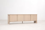 Crest 80" Media Cabinet, Nude