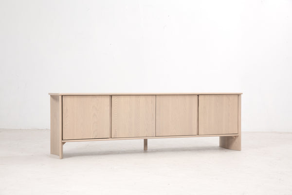 Crest 80" Media Cabinet, Nude