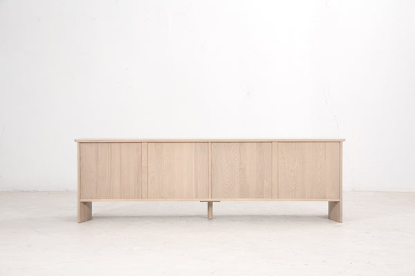 Crest 80" Media Cabinet, Nude