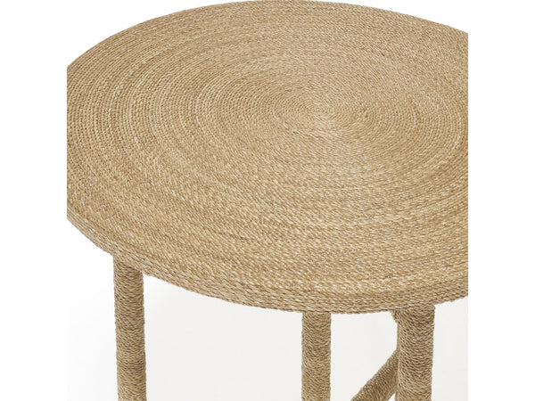 Monarch Side Table Natural, 24"Dia x 24"H