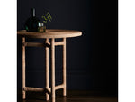 Monarch Side Table Natural, 24"Dia x 24"H