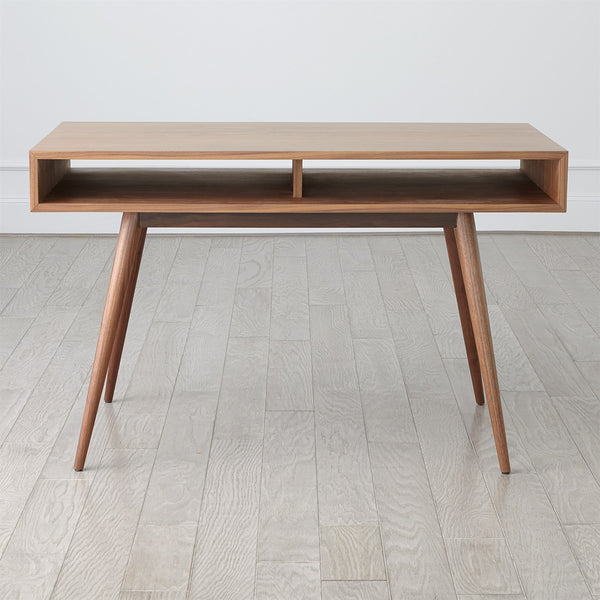 Huntington Desk, Walnut, 47.5"W x 29.5"H x 23.75"D