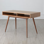 Huntington Desk, Walnut, 47.5"W x 29.5"H x 23.75"D