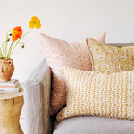 Amulet Spice Linen Cushion, 14" x 22"