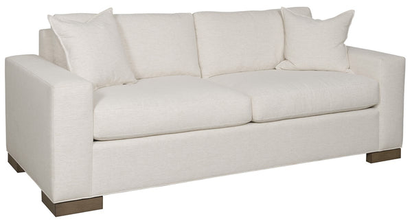 Claremont Queen Sleep Sofa, 83.5", Nomad Snow Performance Fabric