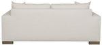 Claremont Queen Sleep Sofa, 83.5", Nomad Snow Performance Fabric