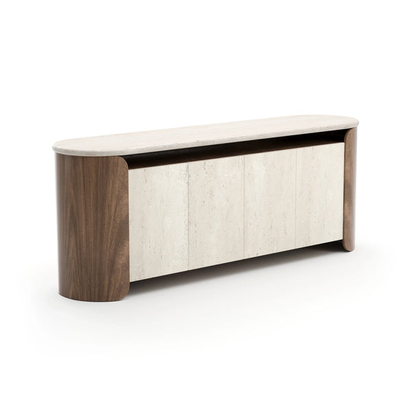 Fleur Open Sideboard, 84"W X 20"D