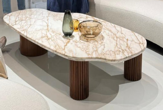 Seychelles Cocktail Table, 62.5"W x 34.5"D x 15.5"H